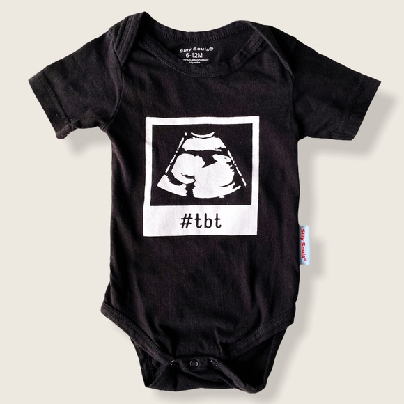 #TBT Silly Souls Onesie Bodysuit 6-12M - Picture 1 of 4